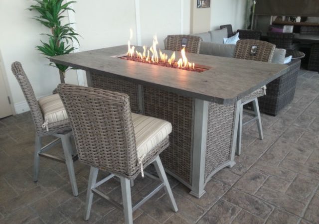 Fire Pit Tables Offer Dual Functionality